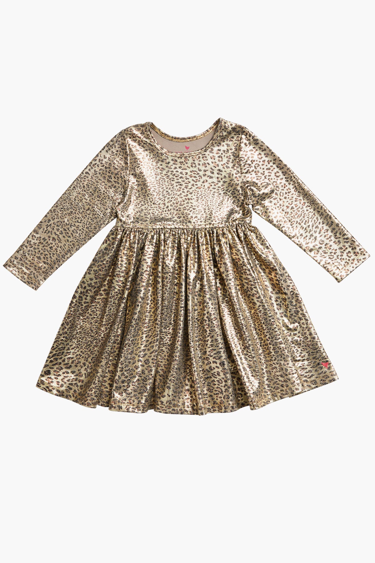 **Pink Chicken Liza Leopard Print Girls Dress - Size 12 - Cute & Stylish Outfit for Parties, School, and Playtime**