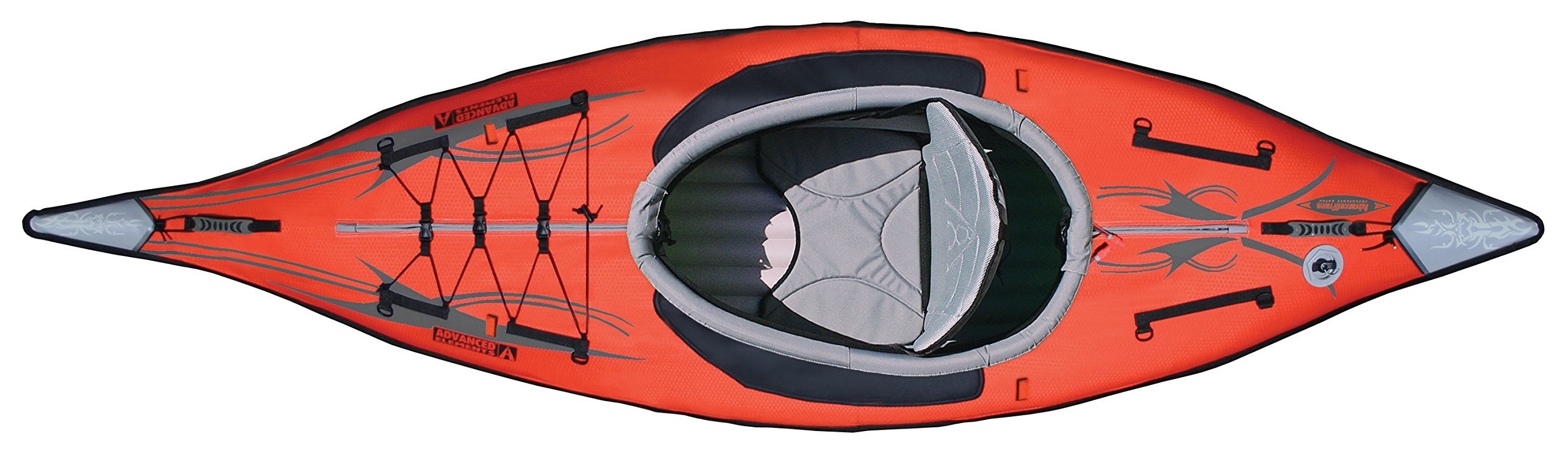 AdvancedFrame Inflatable Kayak with Carry Bag & Hand Pump - Lightweight Portable Kayak for Camping, Fishing & River Adventures