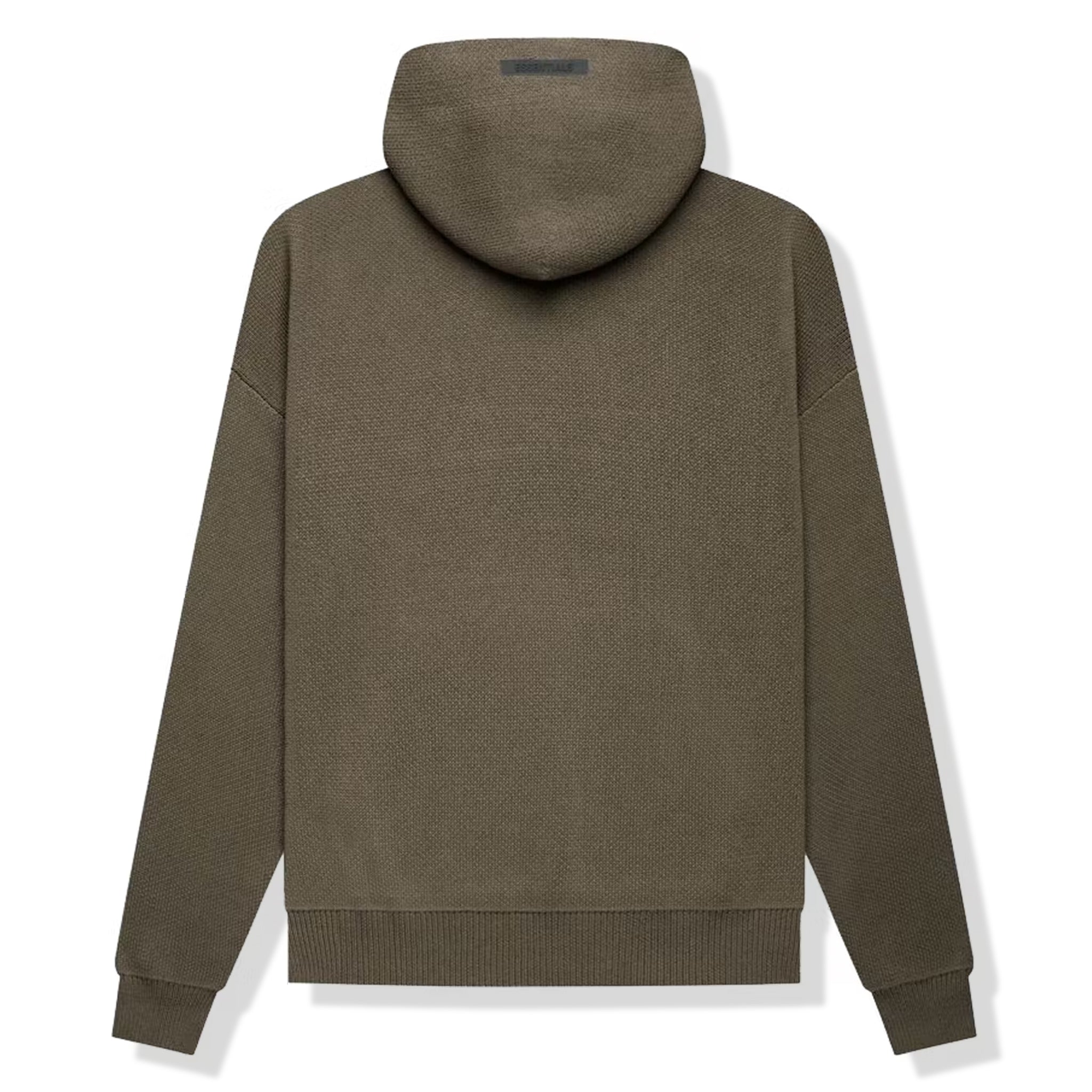 Fear Of God Essentials Harvest Knit Hoodie - Men's Casual Pullover Sweatshirt for Fall & Winter | Streetwear Fashion, Loungewear, Layering Outfits