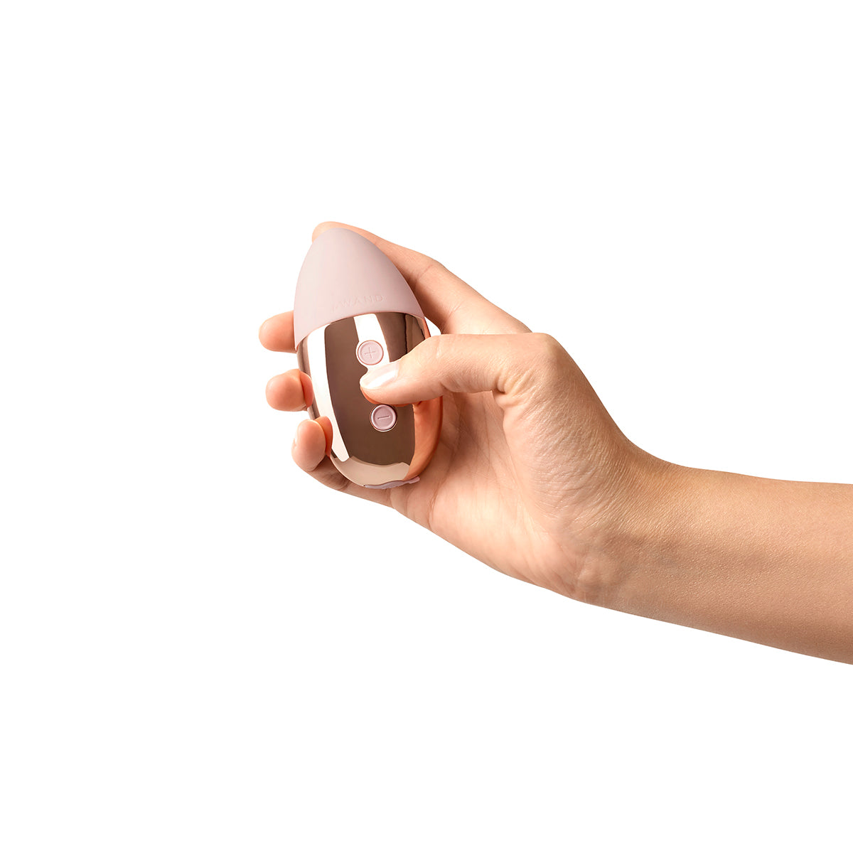 Le Wand Chrome Point Rose Gold Massager - Premium Personal Massage Device for Relaxation & Pain Relief - Perfect for Home Use, Spa, and Gifts