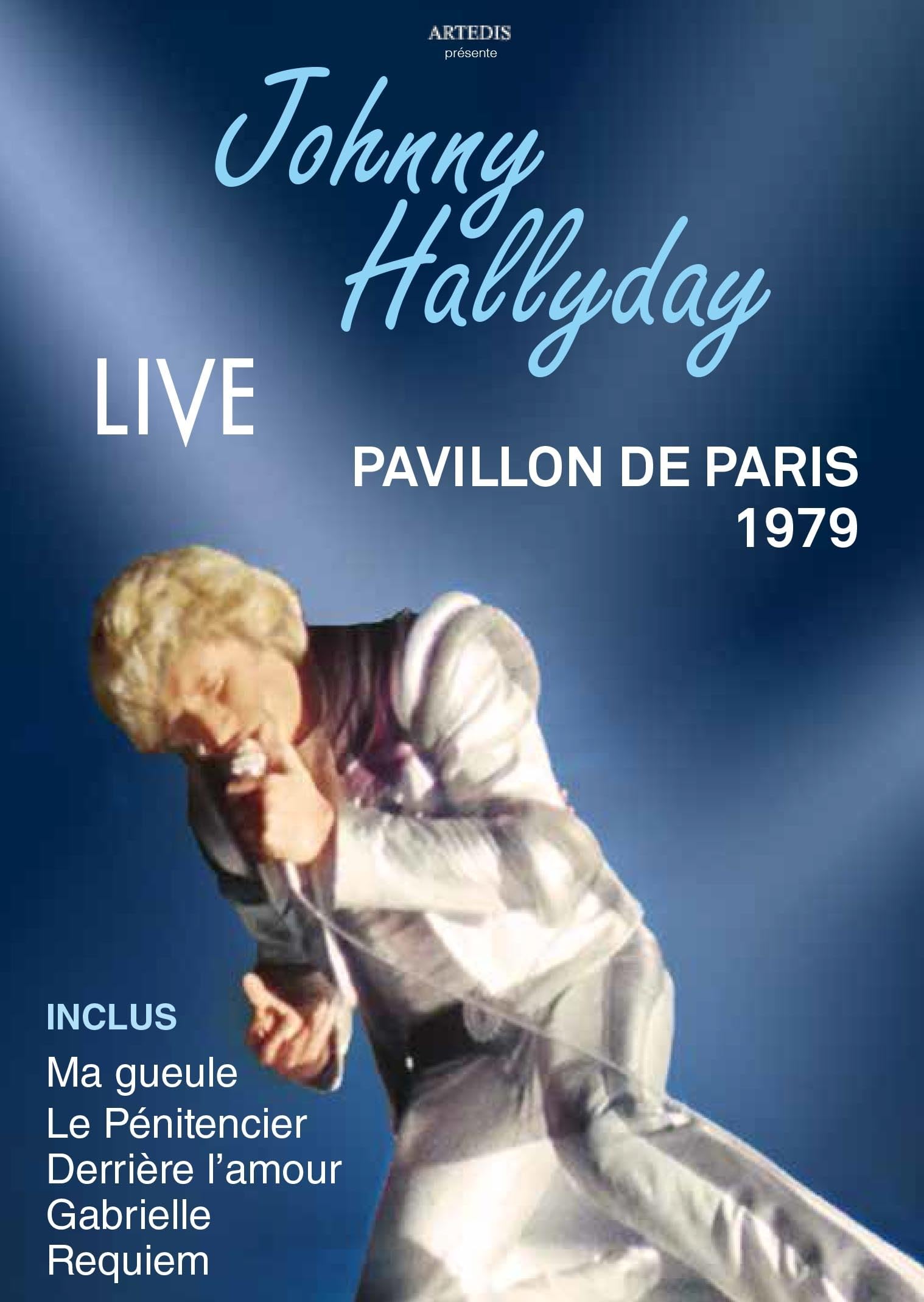 Johnny Hallyday Live at Pavillon de Paris 1979 - Vintage Concert DVD - Perfect for Music Collectors & French Rock Fans