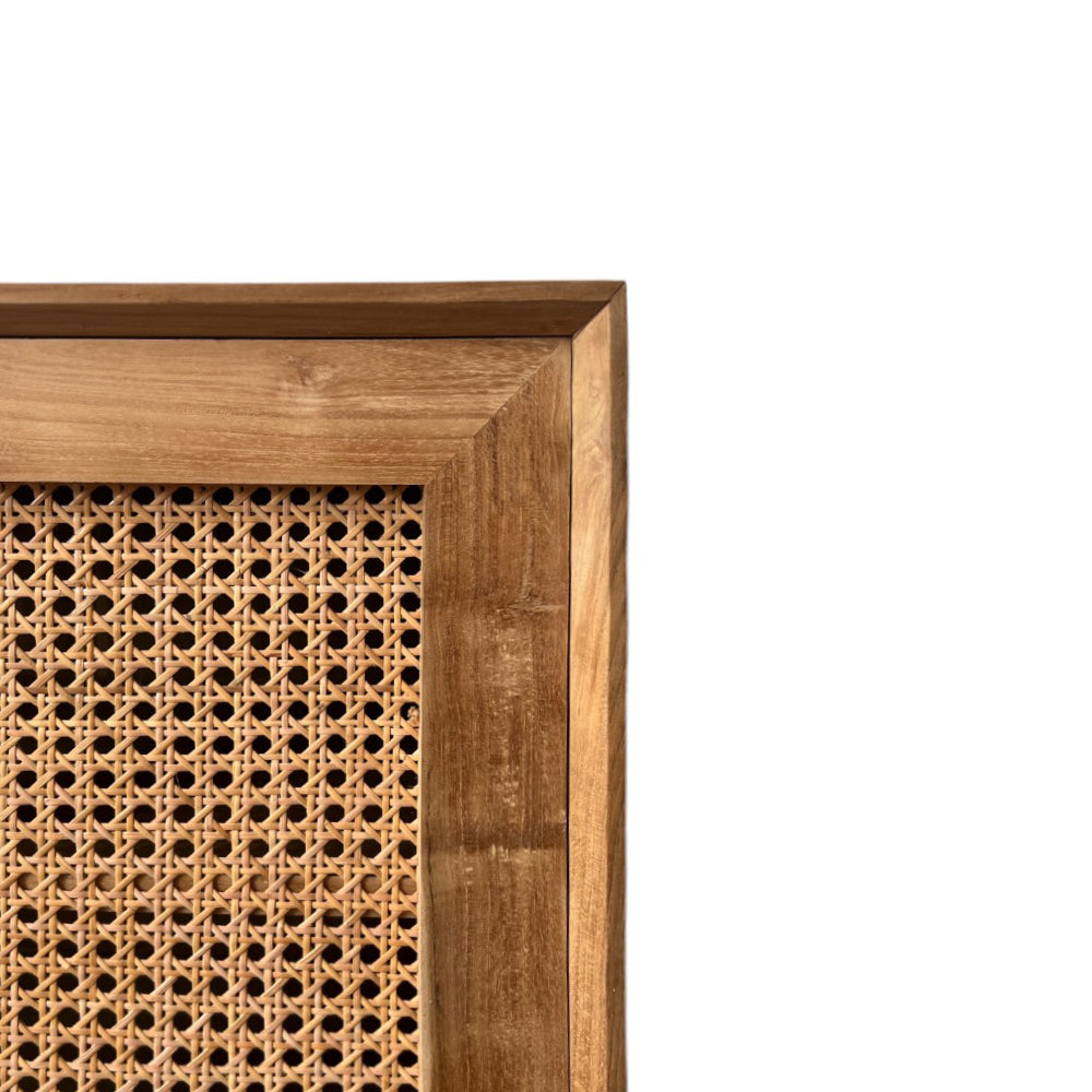 Modern Rattan Shoe Cabinet with 3-Tier Storage - Breathable Entryway Organizer for Shoes, Boots & Accessories | Perfect for Small Spaces, Apartments & Closet Organization