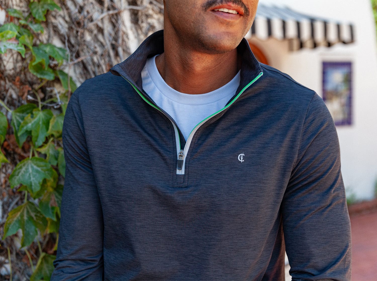 Feather Performance Pullover - Lightweight & Breathable Heather Black Sweatshirt for Running, Yoga & Outdoor Activities