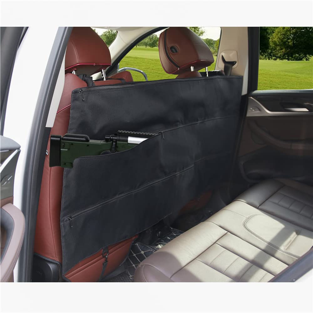 Car Seat Back Gun Rack - Universal Rifle Holster & Sling Hanger Organizer for Vehicle Storage | Perfect for Hunting, Road Trips & Off-Road Adventures