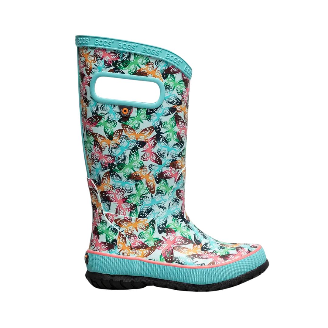BOGS Kids' Rain Boots - Waterproof & Durable for Outdoor Play, Puddles, and Gardening - Final Sale