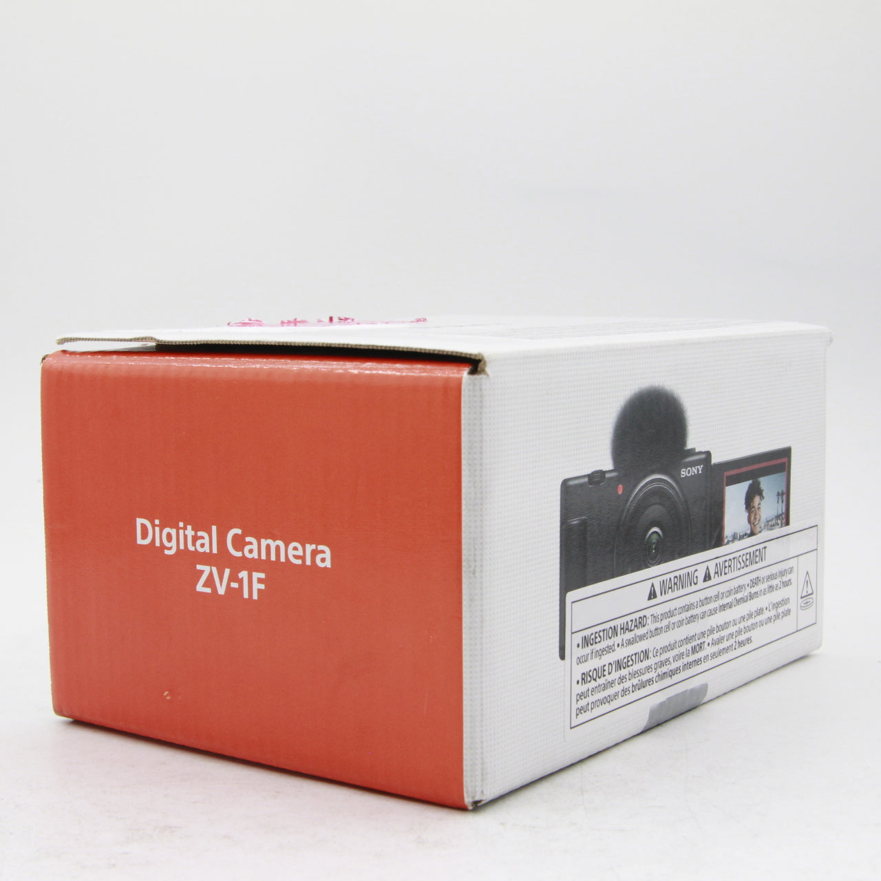Open Box Sony ZV-1F Vlogging Camera (Black) - Perfect for YouTube, Travel & Content Creation