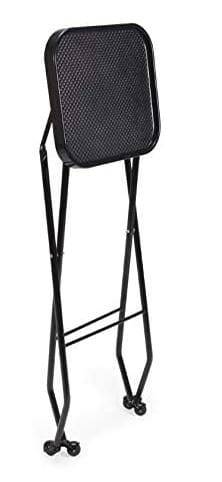 Foldable Serving Tray - CALEB Portable Folding Table Tray for Dining, Breakfast in Bed, Office Snacks & Outdoor Picnics