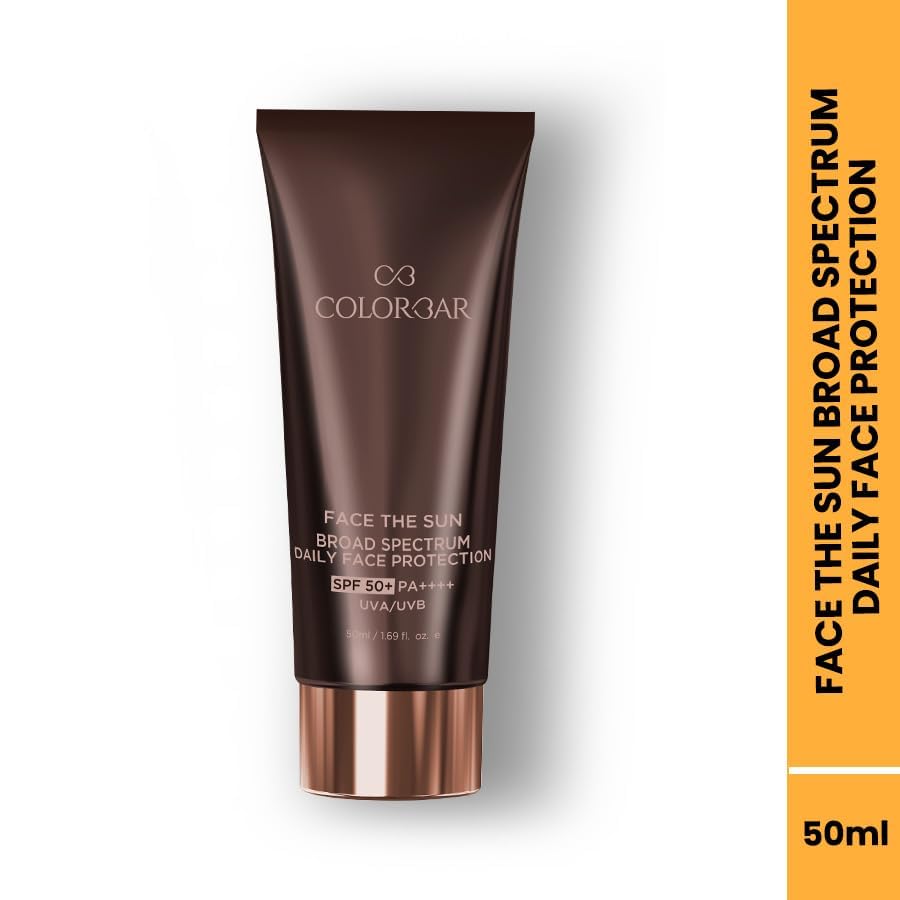 Face the Sun SPF Broad Spectrum Daily Face Protector, 1.69 fl oz - Vegan Formula with Vitamin E for Sun Protection & Skincare | Perfect for Outdoor Activities, Beach & Daily Use