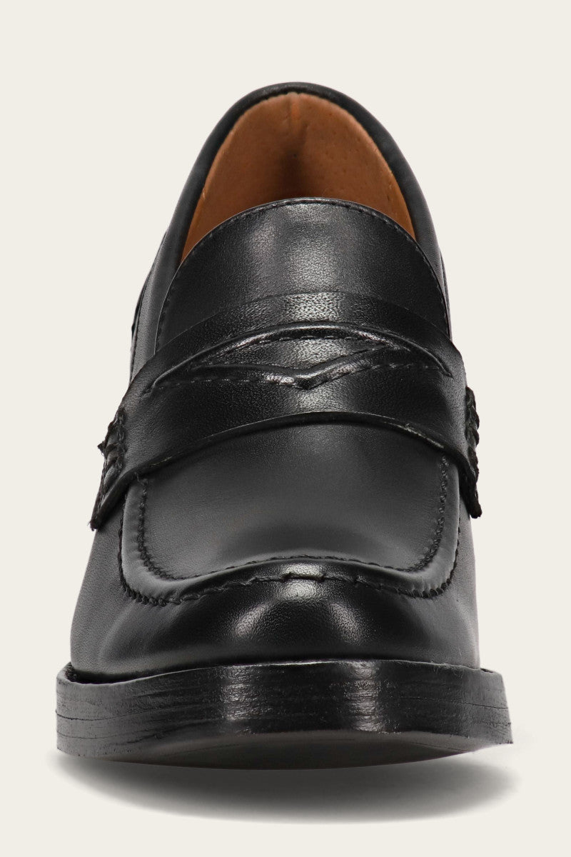 Black Jean Loafers for Men & Women - Comfortable Casual Slip-On Shoes for Office, Travel & Everyday Wear