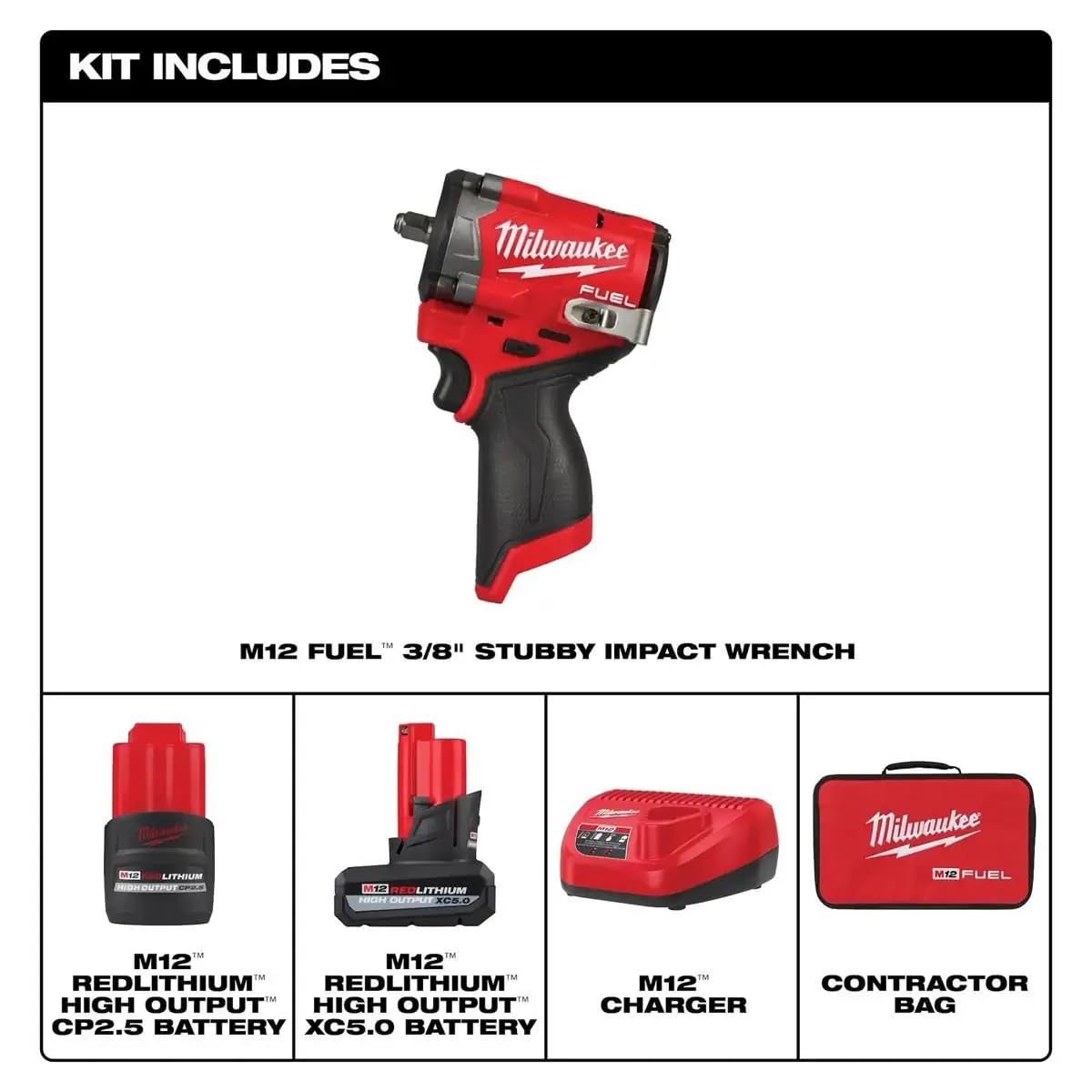 Milwaukee 2562-22 M12 FUEL™ 3/8