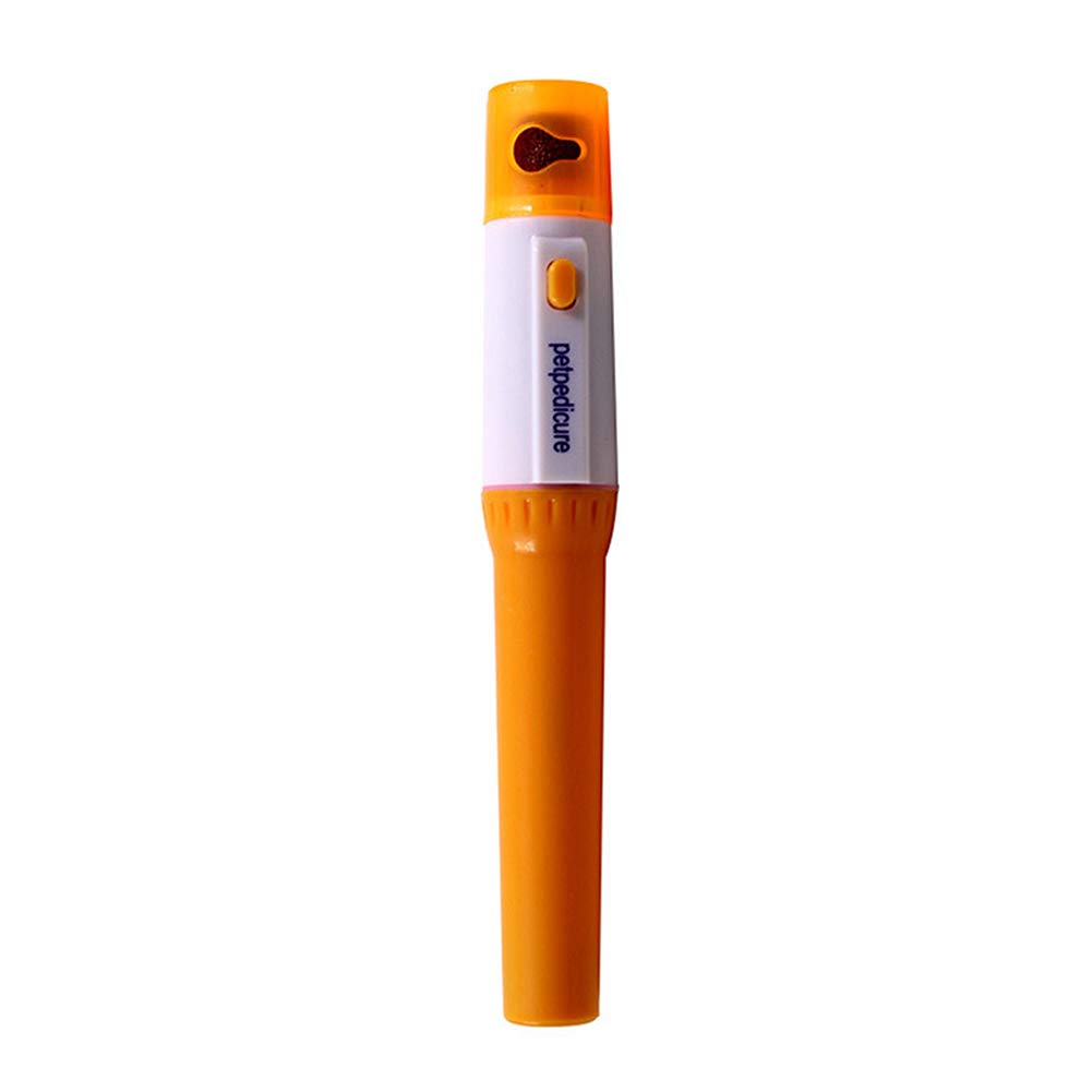 Electric Pet Nail Grinder for Dogs & Cats - Portable & Quiet Nail Trimmer Kit with Safety Guard - Gentle Grooming Tool for Home Use - Perfect for Puppy, Kitten & Small Pets Care (1 Pack) - Ideal for Stress-Free Nail Trimming at Home or Travel