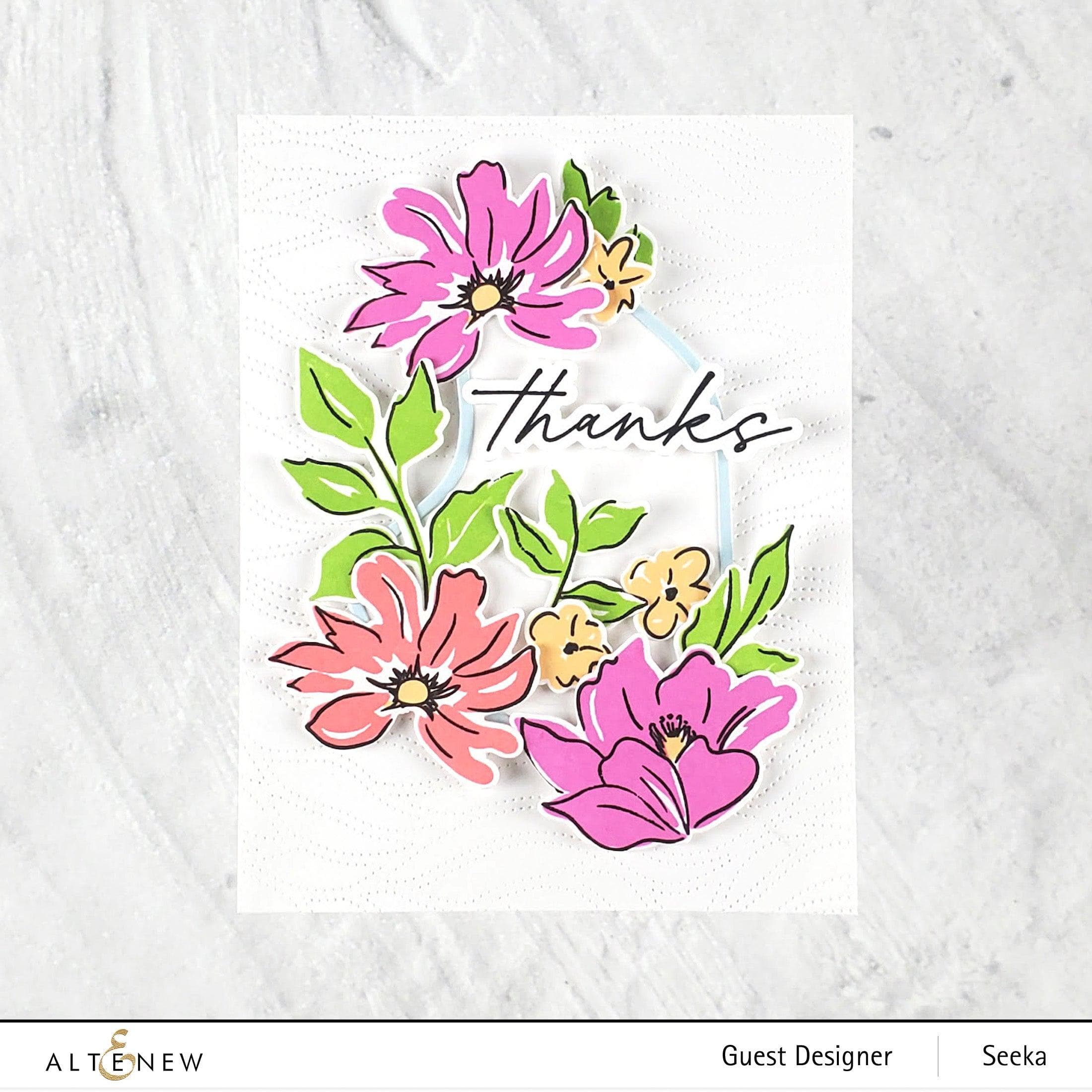 Pond Flowers Die Set for Scrapbooking & Card Making - Perfect for DIY Crafts, Paper Flowers, and Water Lily Designs