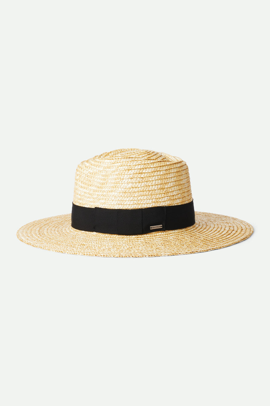 Joanna Hat - Honey Color Women's Sun Hat for Outdoor, Beach, and Summer Fashion | UV Protection Wide Brim Floppy Hat