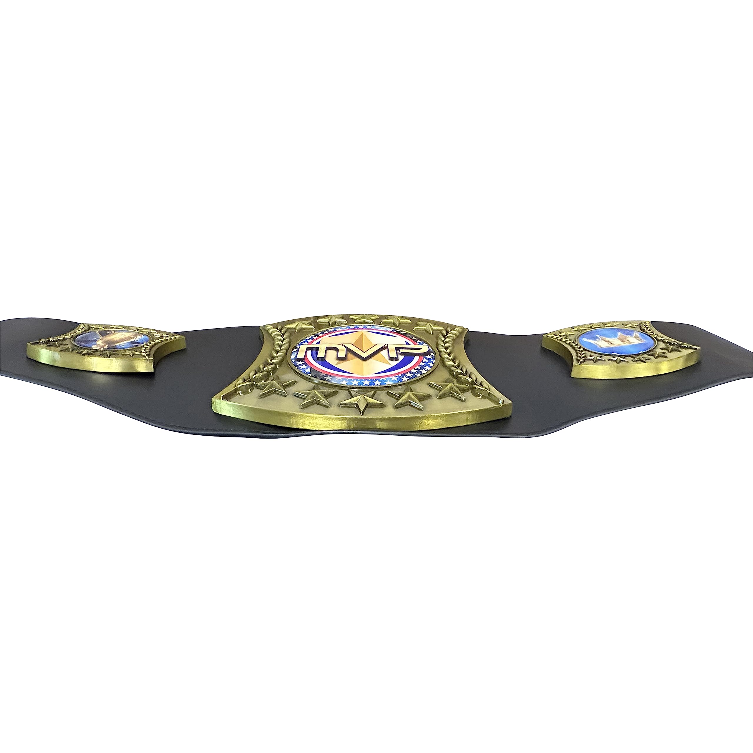 51 Inch Heavy Large Leather MVP Champion Trophy Belt - Most Valuable Player Award for Sports, Wrestling & Competition - Perfect Gift for Champions, Coaches & Athletes