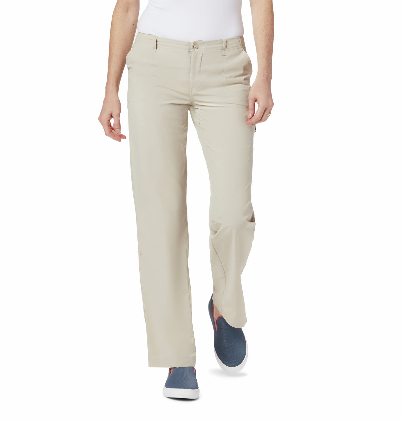 Columbia Women's Full Leg Aruba Pant - Lightweight Quick-Dry Hiking Pants with UPF Sun Protection for Outdoor Adventures, Travel & Casual Wear