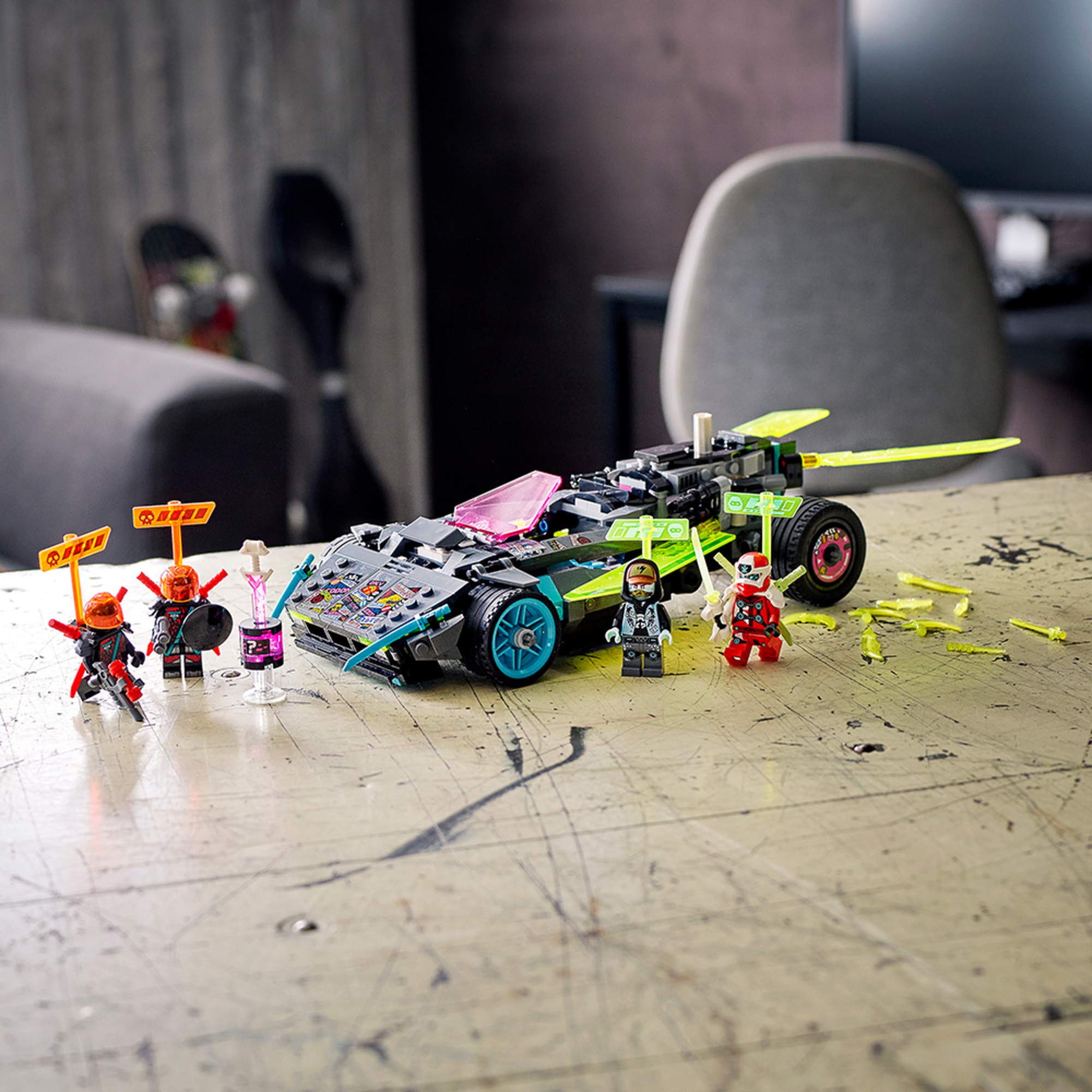 LEGO NINJAGO Ninja Tuner Car 71710 Building Kit - 419-Piece Toy Car for Kids | Creative Play, Birthday Gift & Collectible for Ninjago Fans