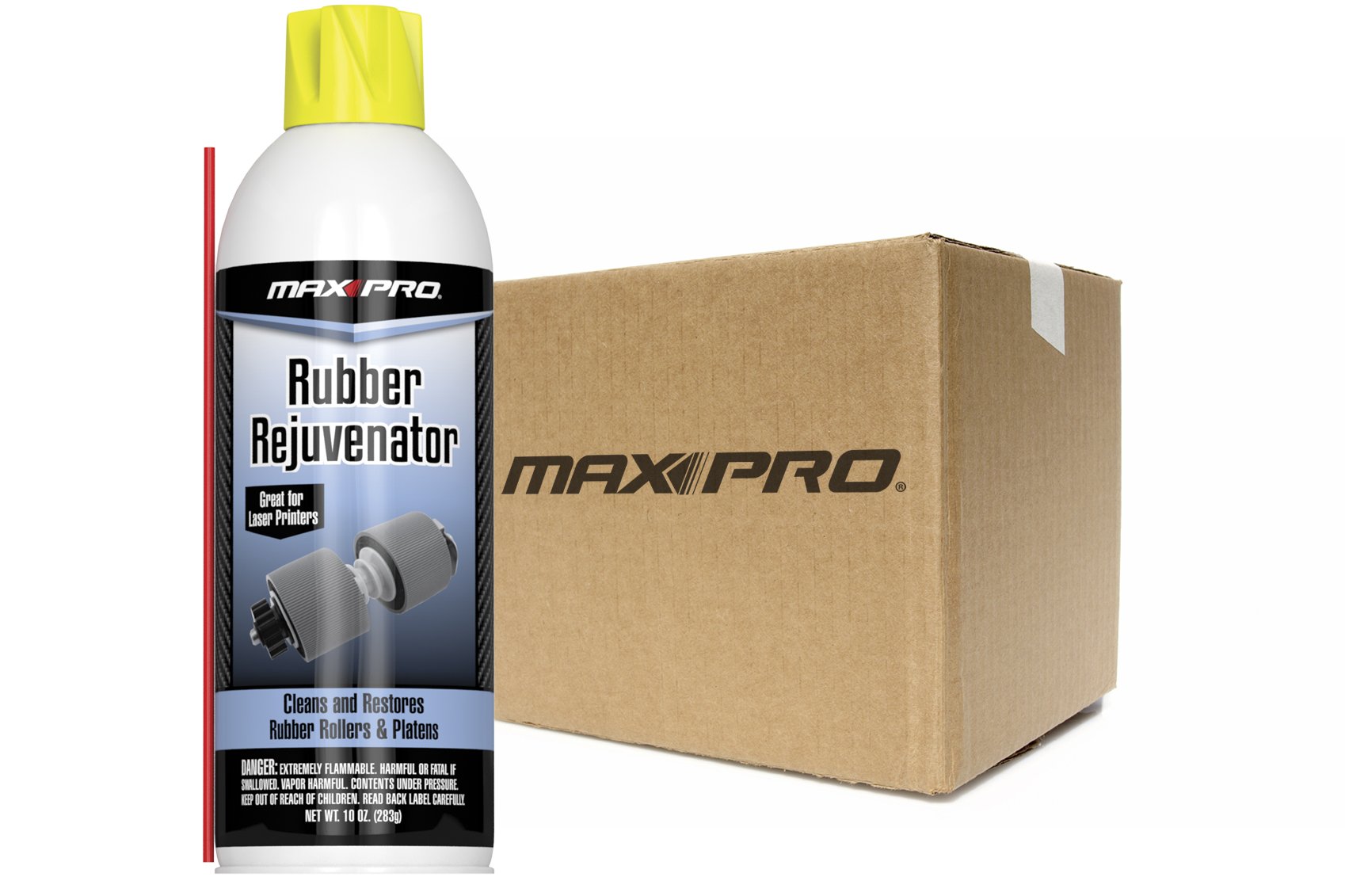 Max-Pro RR-002-145-12PK Rubber Rejuvenator - 10 oz (12 Pack) | Restores & Protects Rubber Seals, Gaskets & Weatherstripping | Ideal for Automotive, Marine & Home Use