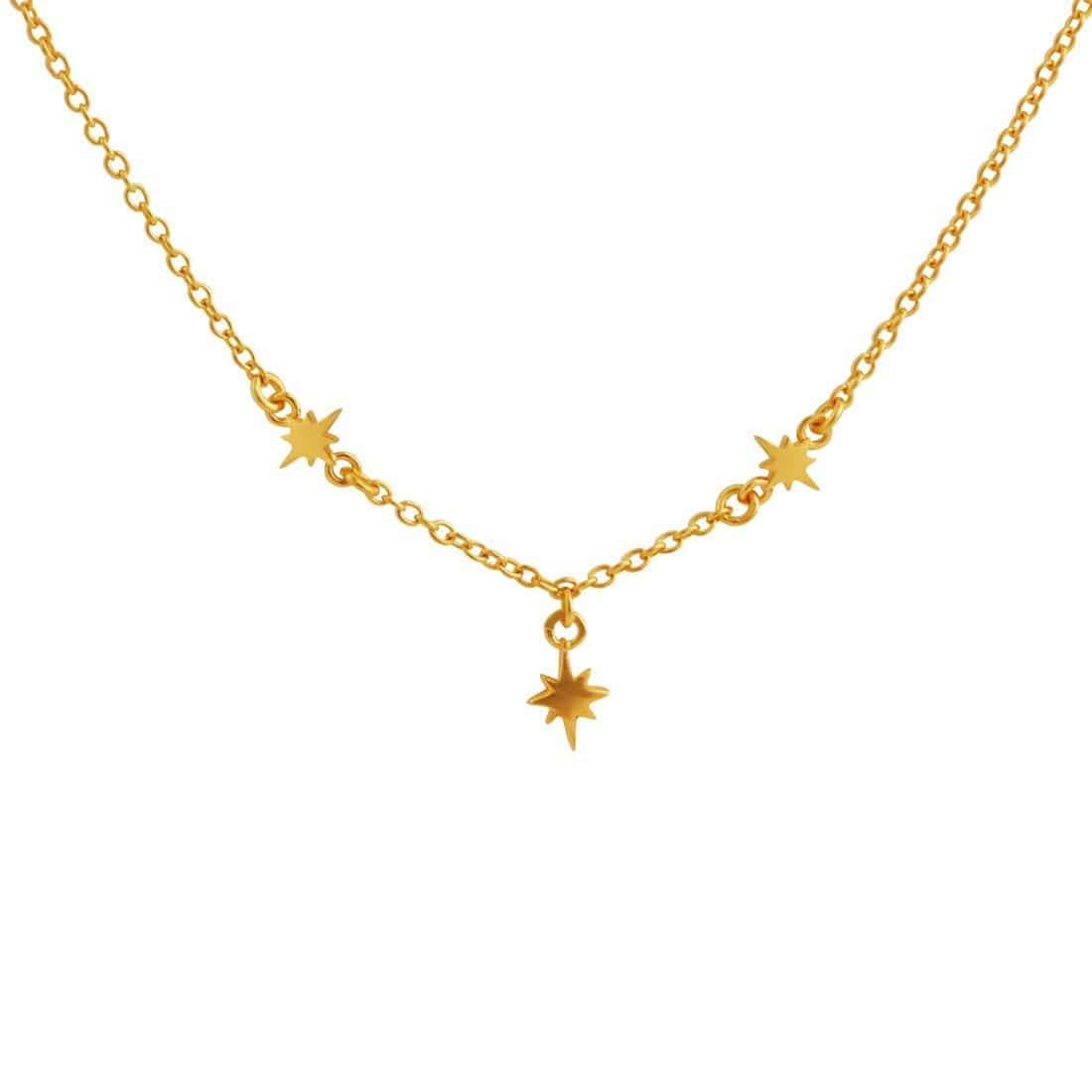Celestial Star Necklace - 14K Gold Plated Dainty Star Pendant for Women - Perfect for Everyday Wear, Gifts & Special Occasions