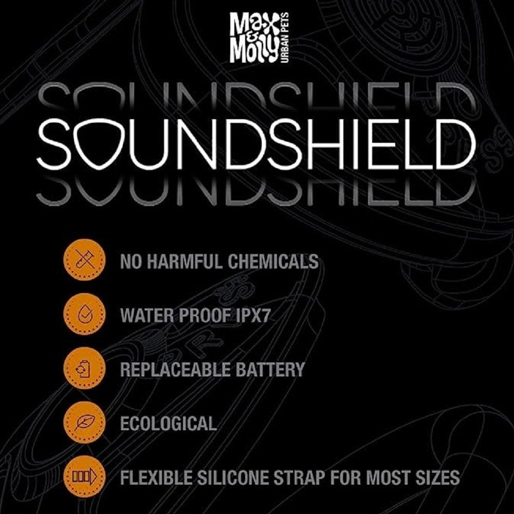 Soundshield Ultrasonic Tick & Flea Repeller for Dogs & Cats - Safe & Effective Pest Control for Home & Yard - Keep Pets Flea-Free Indoors & Outdoors