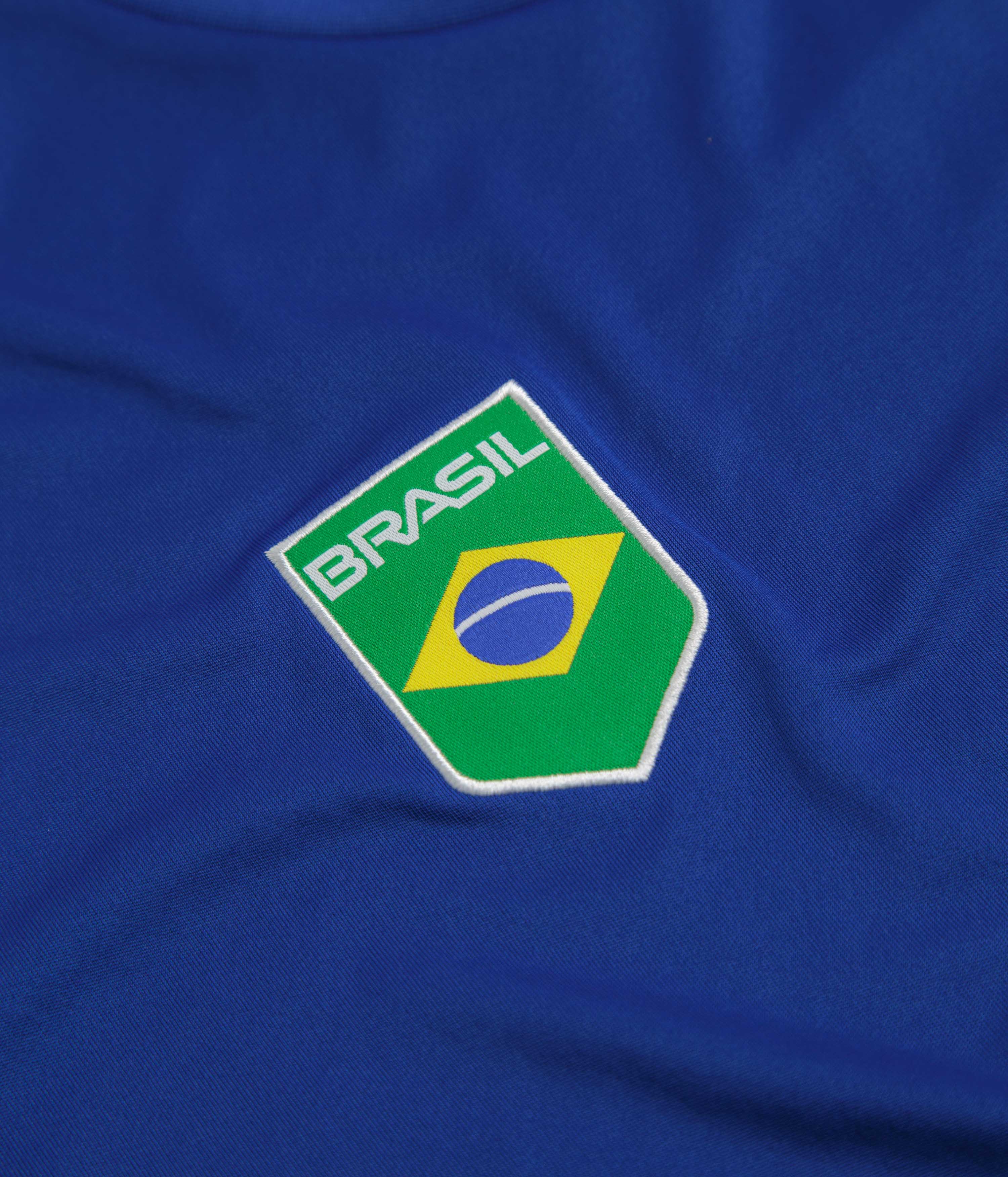 Adidas Brasil Power Of Three Soccer Jersey - Team Royal Blue - Official Licensed Football Shirt for Men - Perfect for Matches, Training & Fan Support
