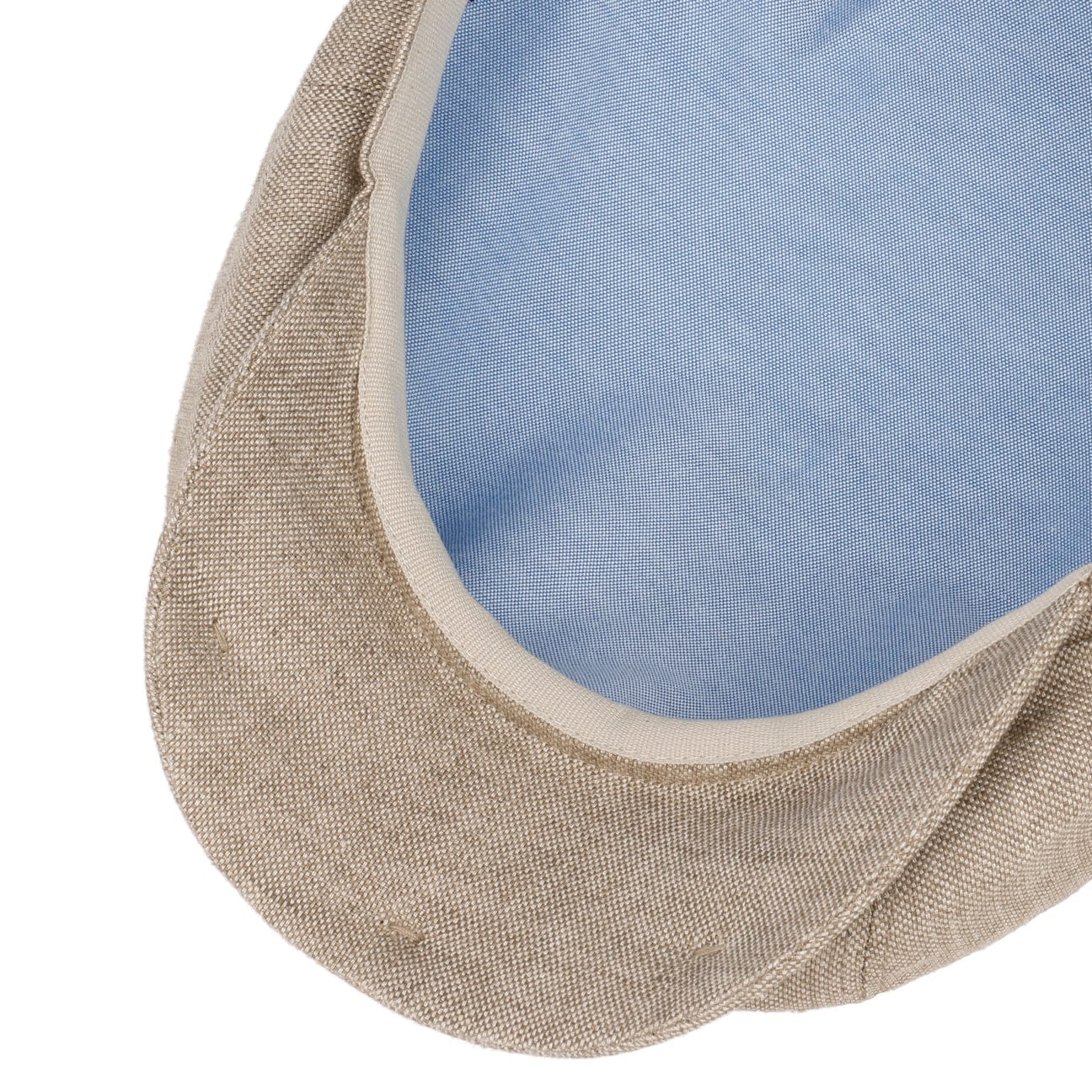 Stetson Hatteras Classic Linen Flat Cap for Men - Breathable Summer Hat for Golf, Fishing & Outdoor Activities