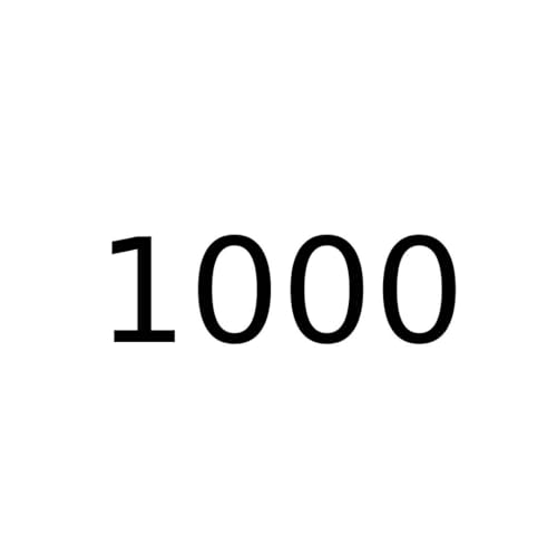 1000 Pieces