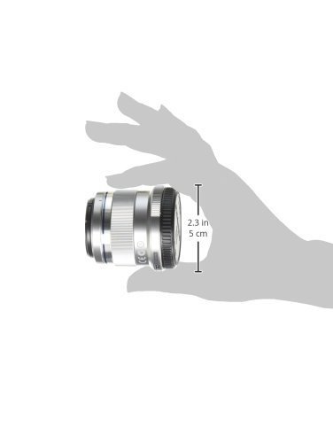 Olympus M.Zuiko Digital ED 45mm f/1.8 Silver Lens for Micro Four Thirds Cameras - Perfect for Portraits, Street Photography & Low Light Shooting