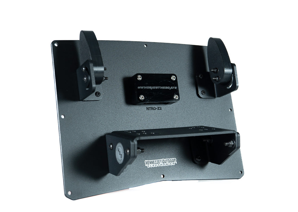 H.O.E. Single Console Mount System for Nitro Z18 Z21 Boats 2020+ | Durable Boat Accessory for Fishing & Marine Activities
