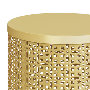 2-Piece Side Table Set - Modern End Tables for Living Room, Bedroom, Patio & Outdoor Use - Sturdy Coffee Table Accent Furniture for Sofa & Lounge Areas