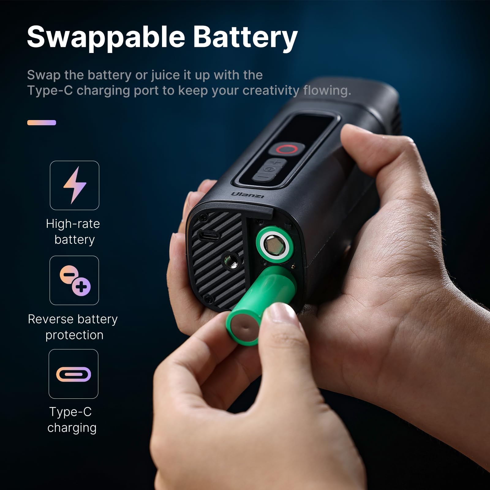 JUSMO FM01 Portable Smoke Machine - Battery Powered Handheld Fogger with Remote Control for Photography, Videography & Special Effects | Indoor & Outdoor Use for Parties, Concerts, Halloween & Film Production
