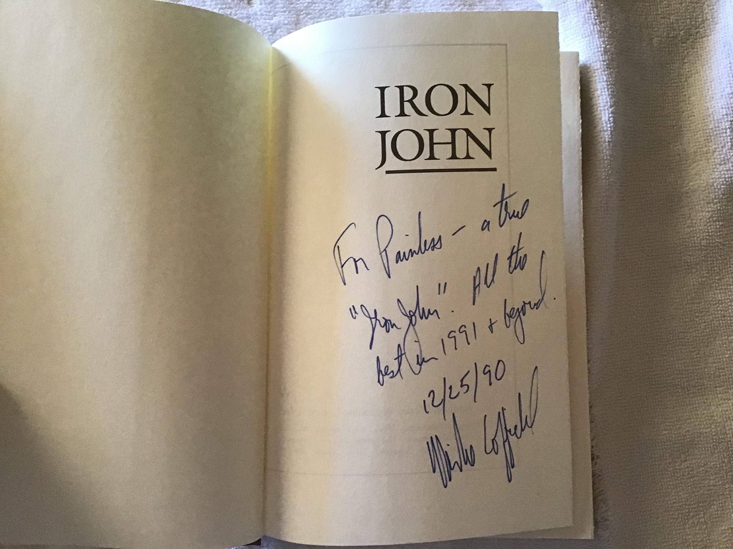 Iron John: A Book About Men by Robert Bly - Hardcover 1990 Edition | Masculinity Exploration & Men's Self-Help | Perfect for Men's Groups, Therapy & Personal Growth