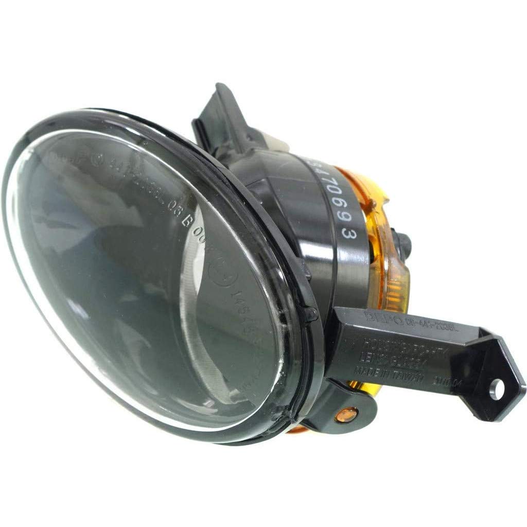 Volkswagen Golf Fog Lights Pair - DOT Certified Compatible with 2010-2014 Models (VW2592118 & VW2593118) | Driver & Passenger Side | Perfect for Night Driving & Inclement Weather Conditions