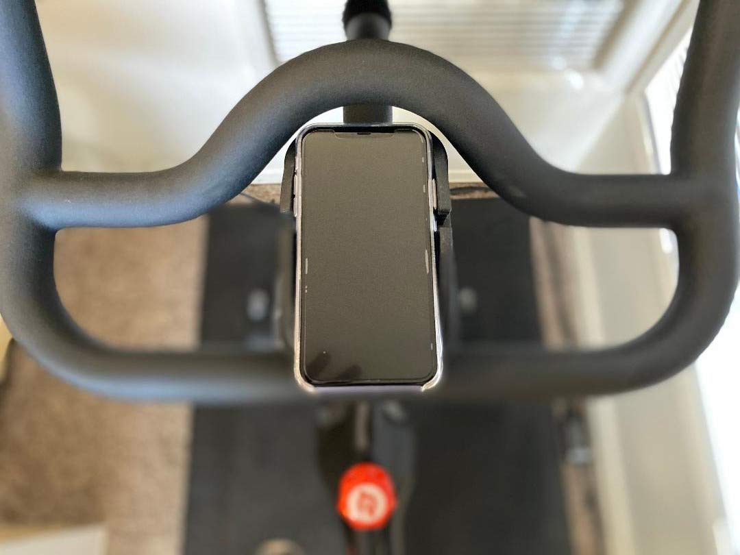 Wise Owl Co. Bike Phone Holder Tray - Secure Handlebar Storage for Cycling, Commuting & Outdoor Adventures | Durable & Easy-to-Install Smartphone Mount for iPhone & Android
