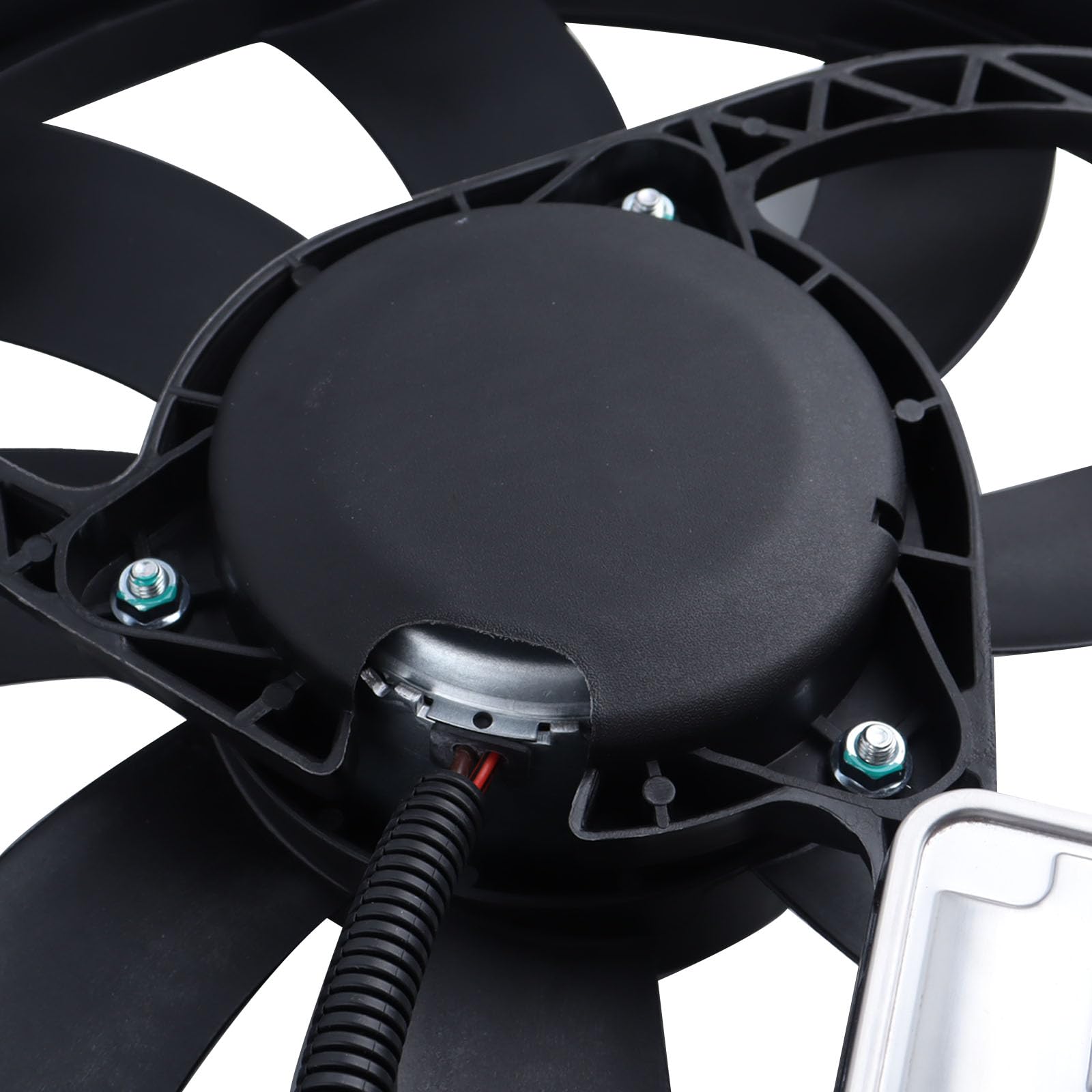 2009 Ford Flex V6 3.5L Engine Radiator Cooling Fan with Shroud & Controller Assembly - Replacement Part 8A8Z8C607A 621005 - Perfect for Overheating Prevention & Summer Driving