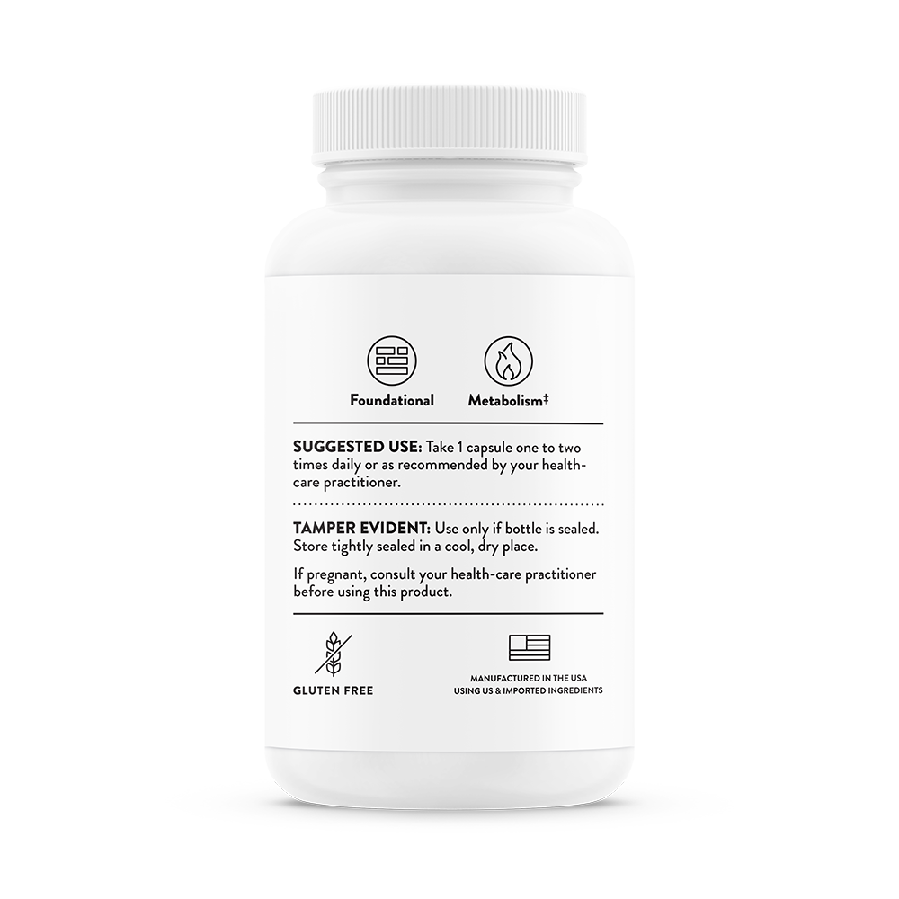Thorne Chromium Picolinate Supplement (M255) - Supports Healthy Blood Sugar & Metabolism - Ideal for Diabetics & Weight Management