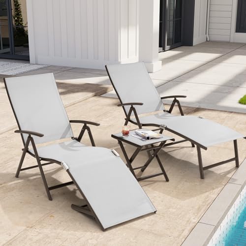 Light Gray 2pcs+1 Table