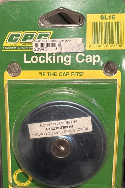 CPC Locking Gas Cap for Ford F100 F500 F600 (1953-1970) & Holden HD HJ HR HK HT HG HQ (1965-1974) - Anti-Theft Fuel Tank Cover - Perfect for Classic Car Restoration & Vintage Vehicle Protection