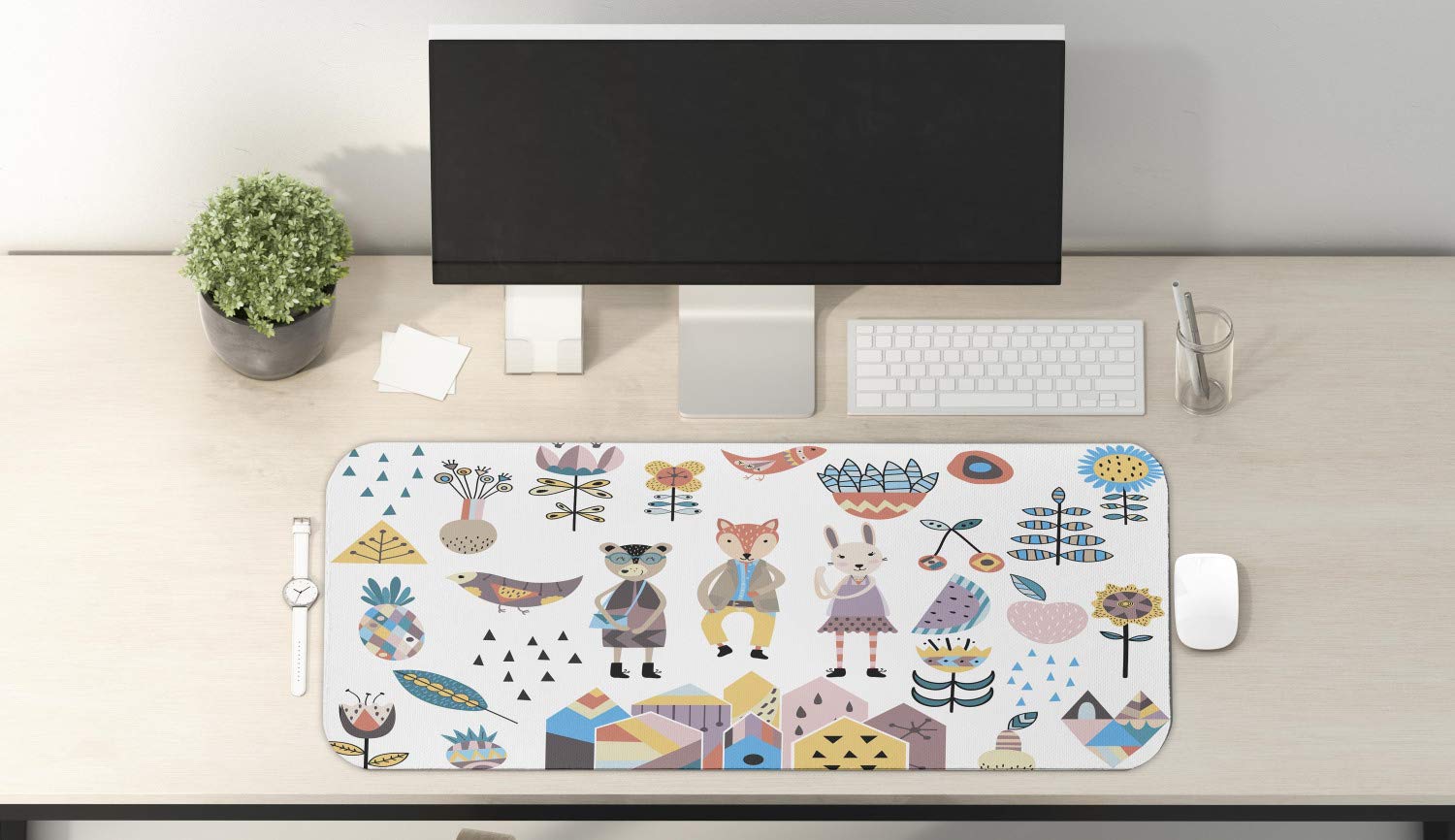 Ambesonne Large Gaming Mouse Pad 31