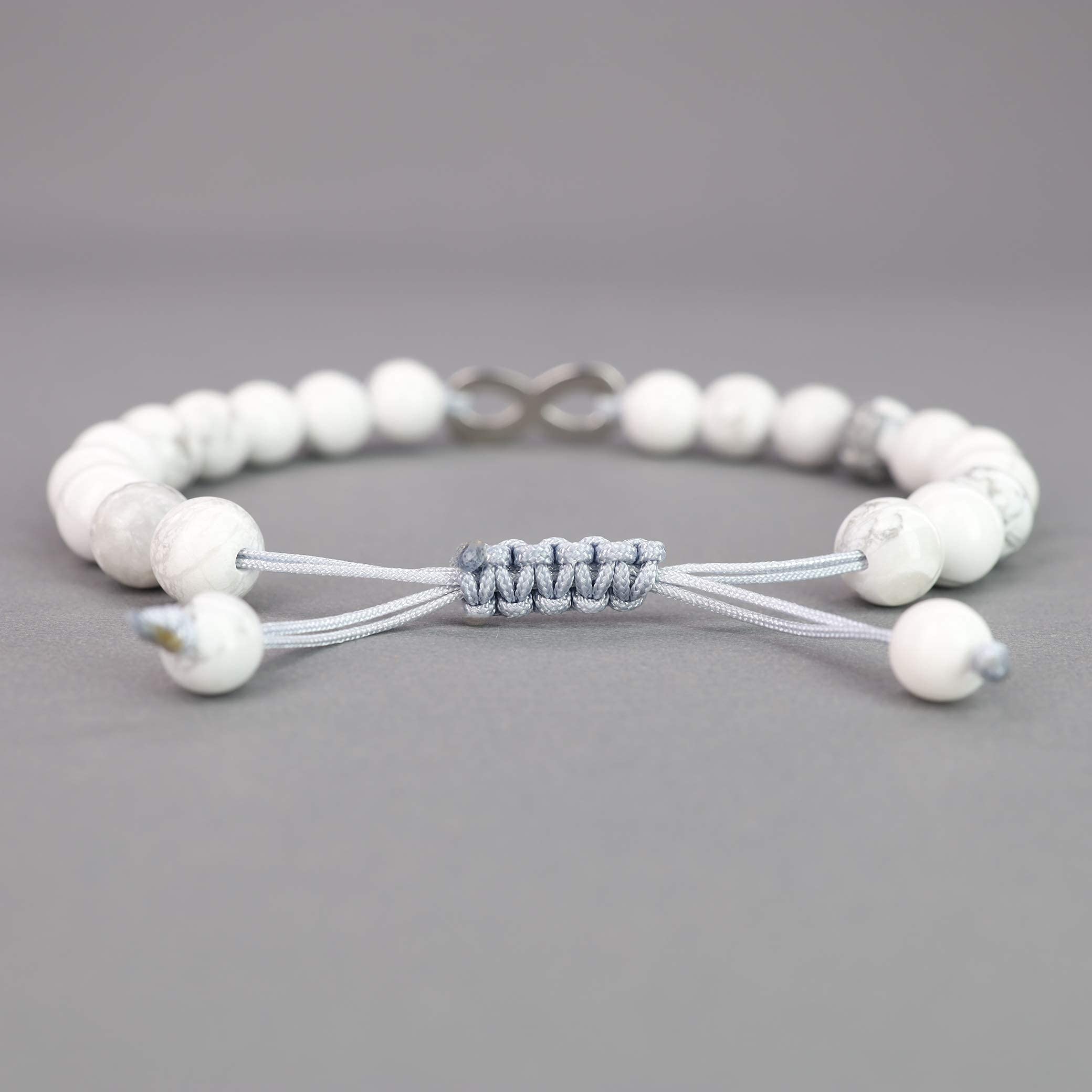 COAI Infinity His and Hers Matching Couples Bracelets - Romantic Stone Jewelry for Anniversaries, Valentines Day & Couple Gifts