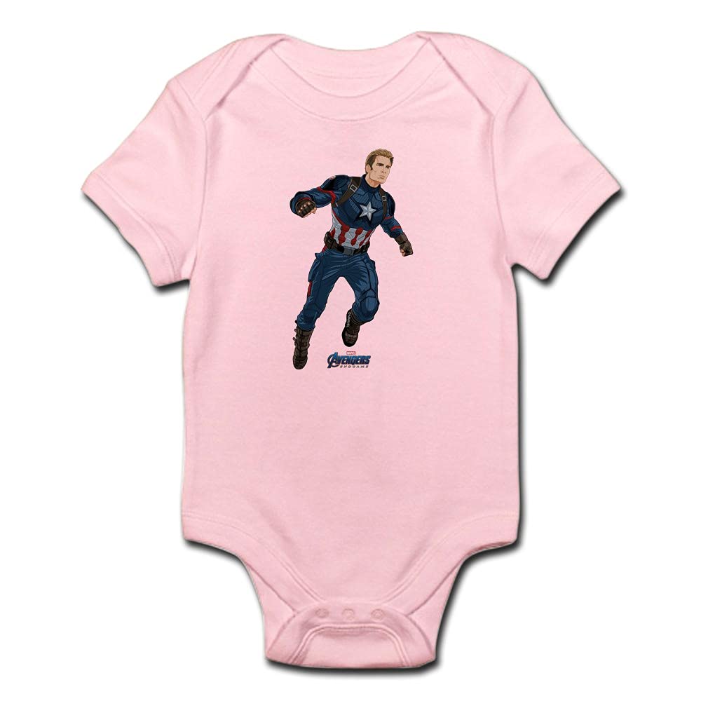 Captain America Baby Bodysuit - Lightweight & Comfortable Infant Onesie for Boys & Girls - Perfect for Superhero Costumes, Birthday Gifts & Everyday Wear
