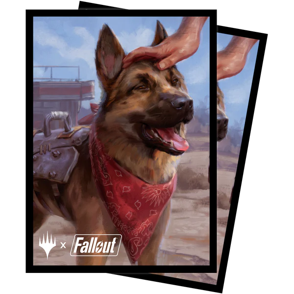 Fallout® Dogmeat Ever Loyal MTG Deck Protector Sleeves (100 Count) - Premium Card Sleeves for Magic: The Gathering, Trading Card Games & Collectibles - Perfect for Gaming Sessions, Tournaments & Card Storage