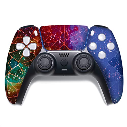 Premium Custom Wireless Controller for PS5 - Compatible with Playstation 5 Console | USA-Made Hydro-Dip Printed Gamepad (Not Just a Skin) | Perfect for Competitive Gaming & Long Play Sessions