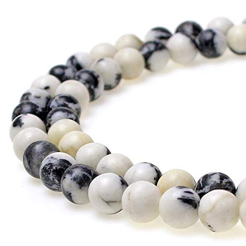 Black and white zebra stone