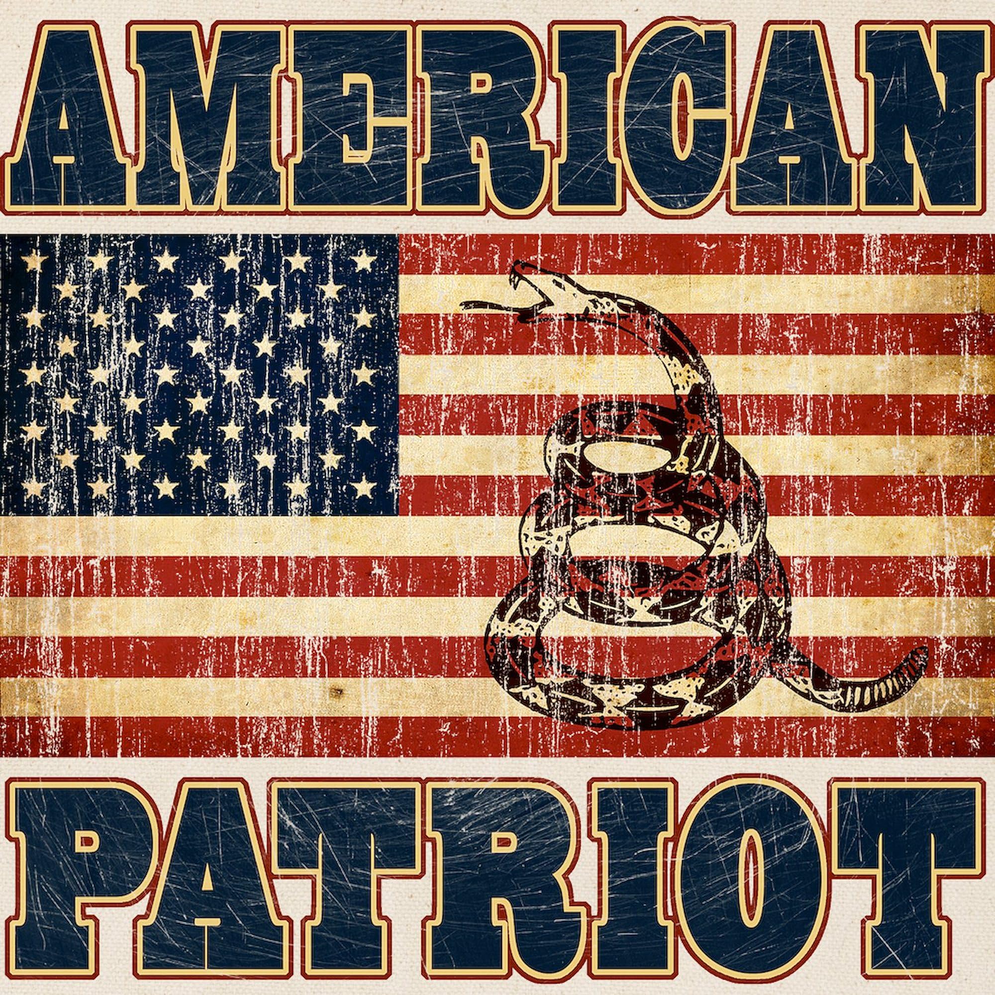 American Patriot Tote Bag - Natural Canvas Reusable Shopping Bag with Patriotic Design | Perfect for Groceries, Beach Trips & Everyday Use