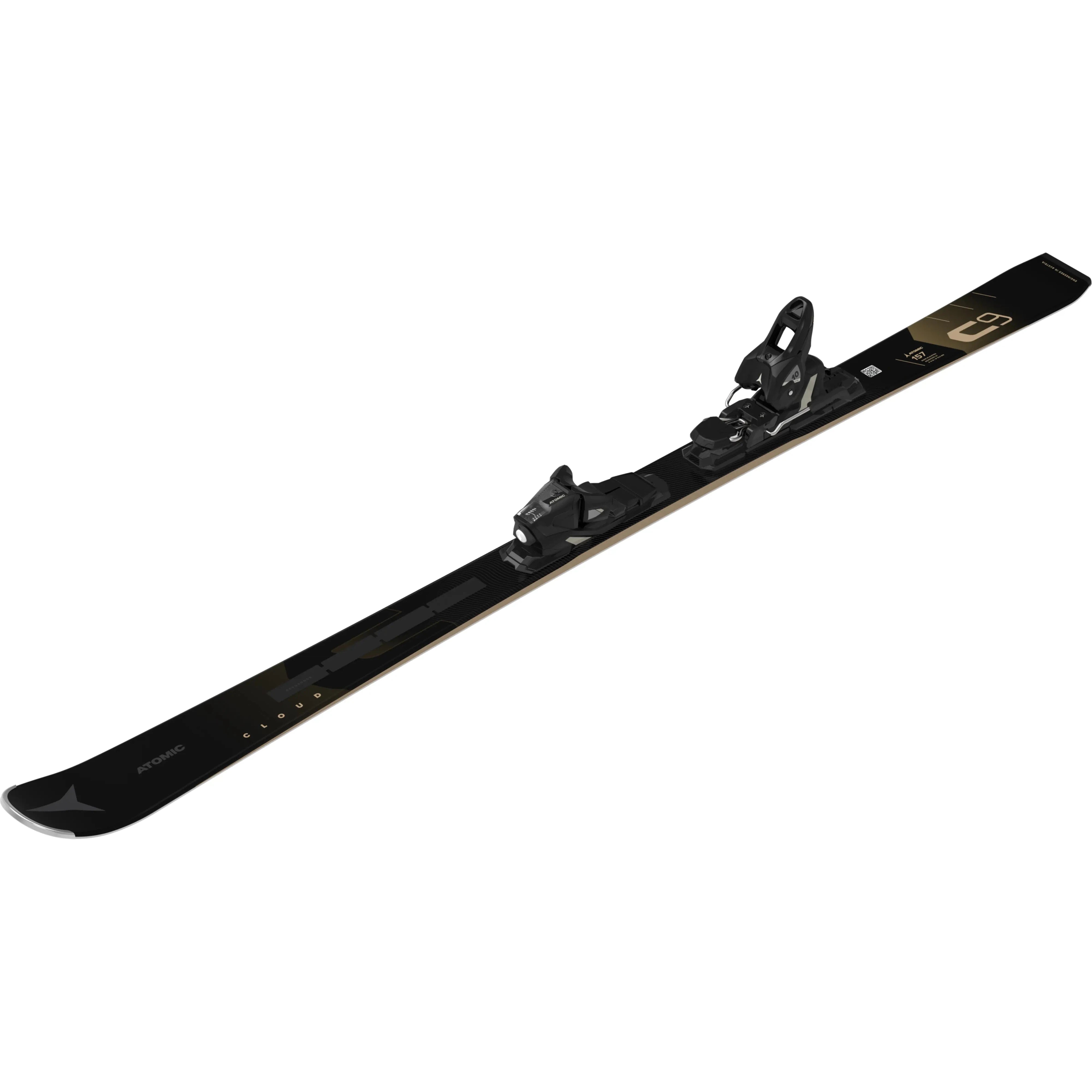 Atomic CLOUD C9 Revoshock LIGHT Ski with M 10 GW Binding 2025 - Premium Performance Skis for All-Mountain & Freeride Skiing