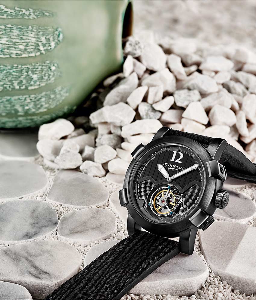 Devilray Tourbillon 407A Hand-Winding Mechanical Watch - 44mm Men's Luxury Timepiece for Business & Formal Occasions