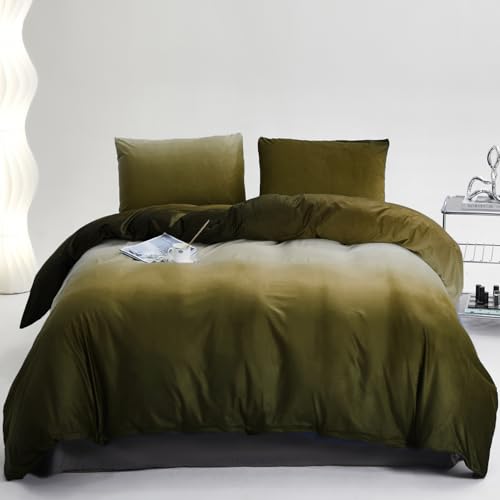 Velvet Gradient Green
