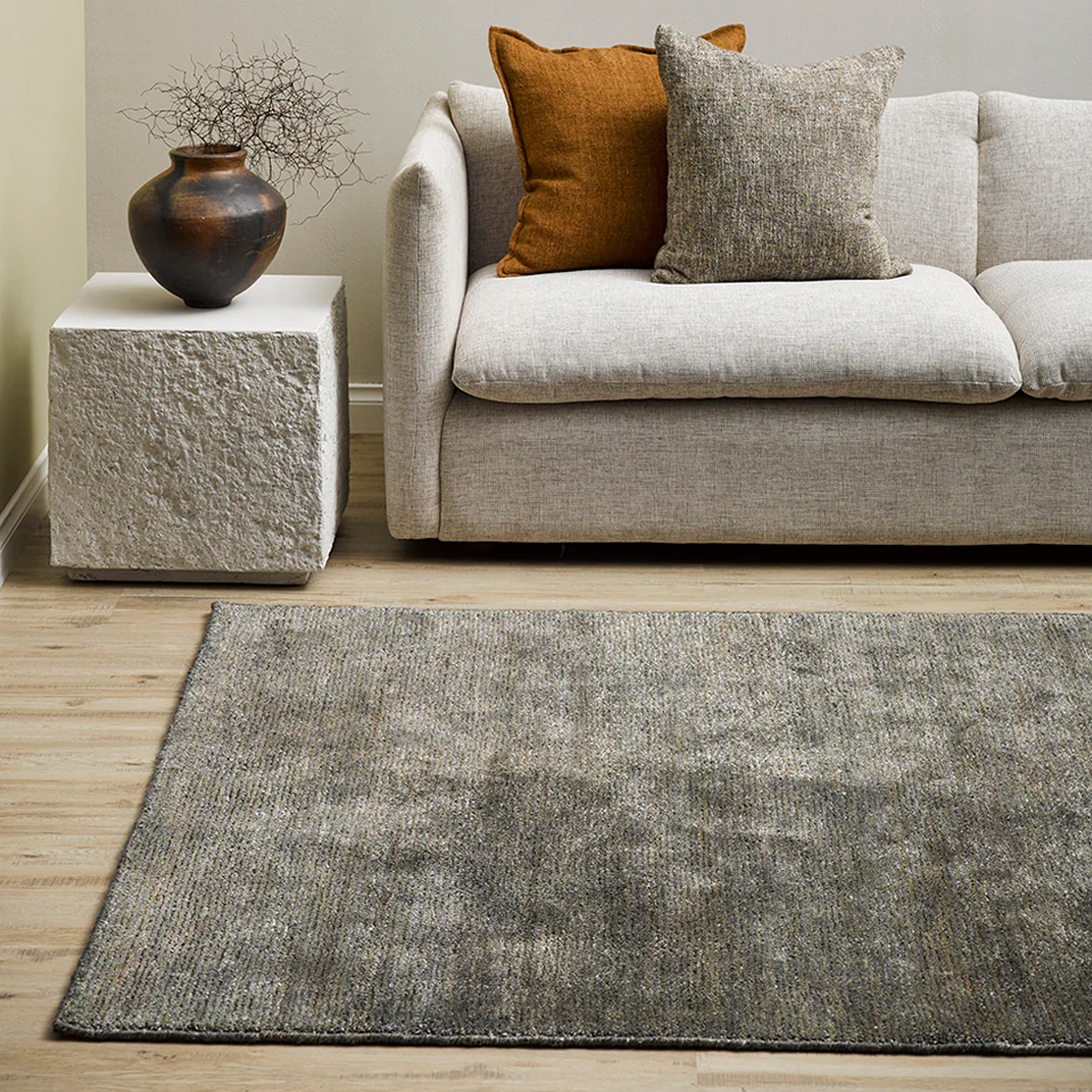 Baya Anchorage Floor Rug - 160cm x 230cm (5.2ft x 7.5ft) Non-Slip Gravel Pattern Rug for Living Room, Bedroom, or Office - Soft and Durable Home Decor Carpet
