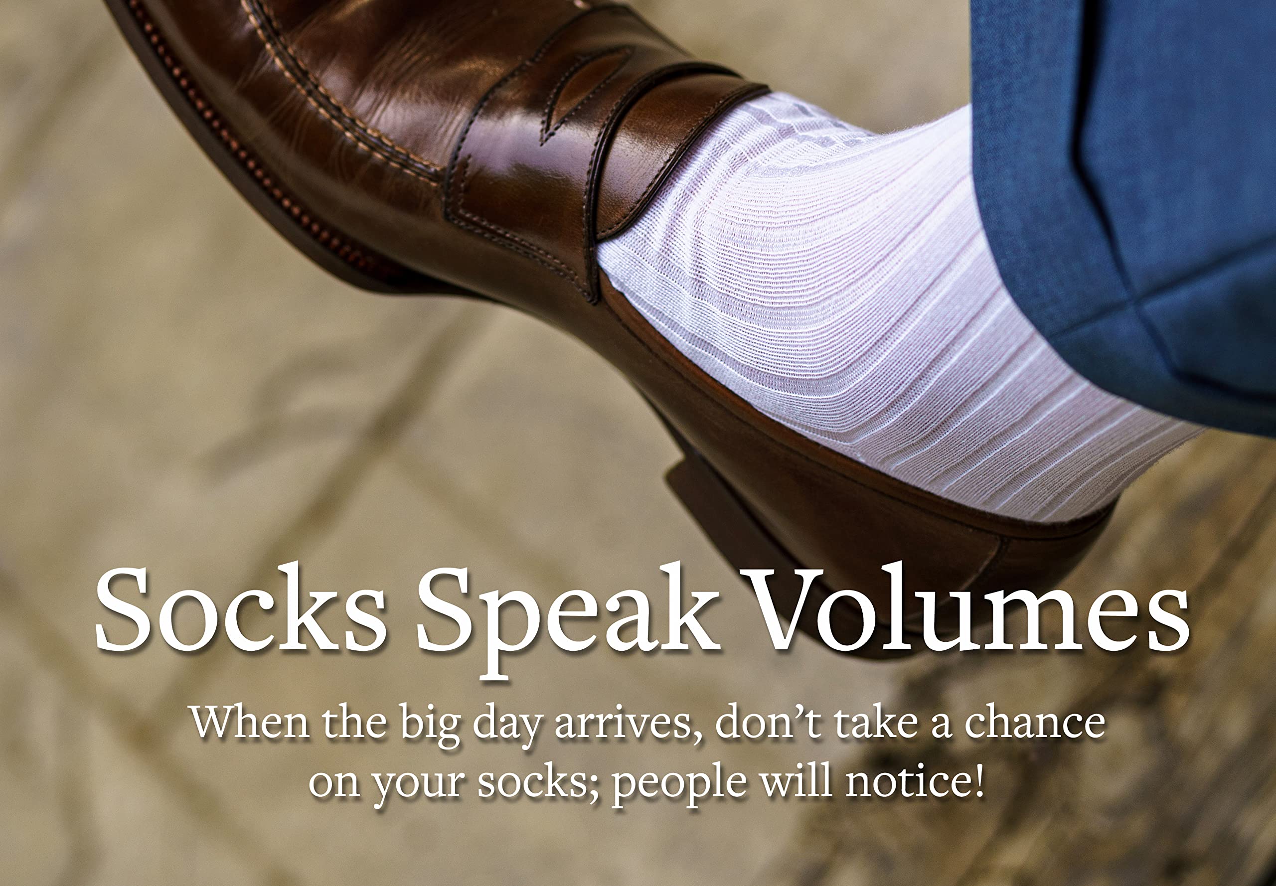 Premium Cotton Dress Socks for Men - Breathable Knee High Formal Socks | Classic Over-the-Calf Business Socks by Boardroom Socks | Perfect for Office, Wedding & Professional Occasions