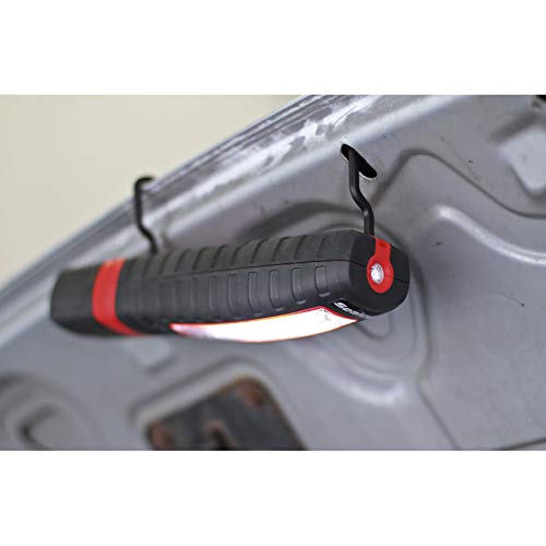 Sealey LED360 Rechargeable 360° Inspection Lamp - 10 SMD LED + 3W LED Black Lithium-ion Work Light - Perfect for Auto Repair, Home Maintenance & Emergency Lighting